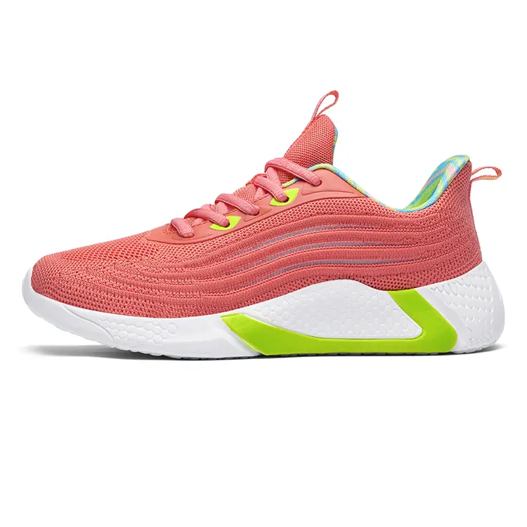 Jian Er Factory Manufacturer Custom Brand Cozy Md Outsole Lightweight Ladies Sports Shoes